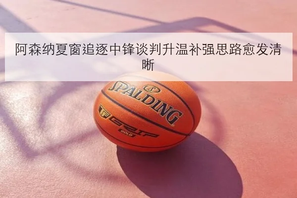 阿森纳夏窗追逐中锋谈判升温补强思路愈发清晰
